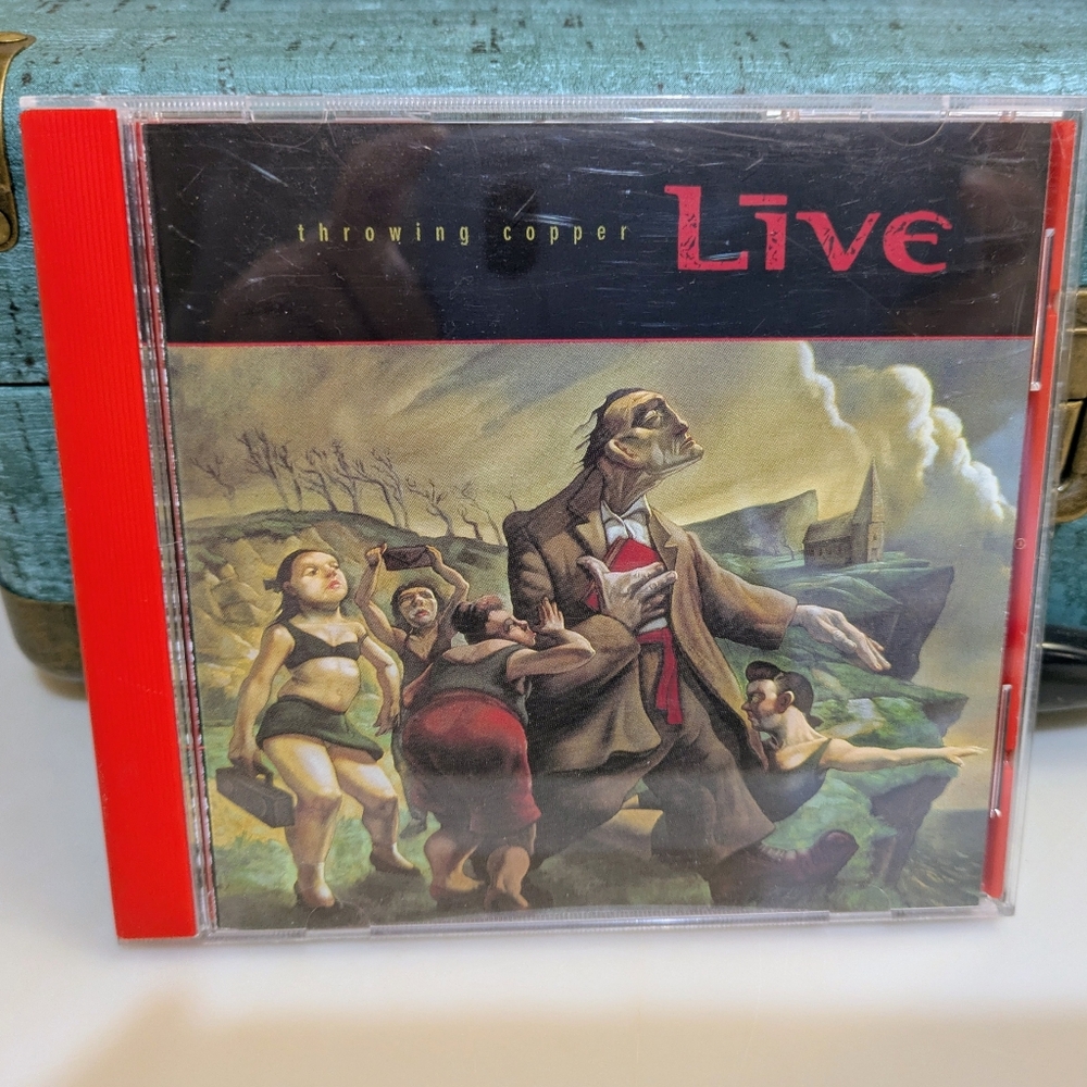2/$18 1994 Live "Throwing Copper" Music CD
